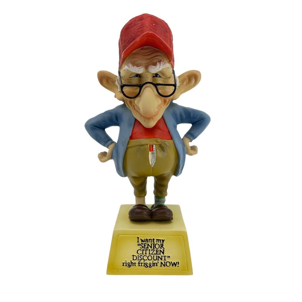 Coots 4958 Senior Citizen Discount Figurine Westland Giftware 2003 Funny Novelty